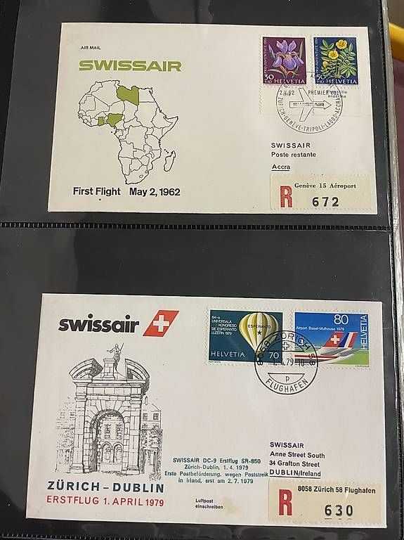 Couverts & Versandtaschen: Sammlung historischer Schweizer Briefmarken – Gebraucht aus stüsslingen von Aless14 3