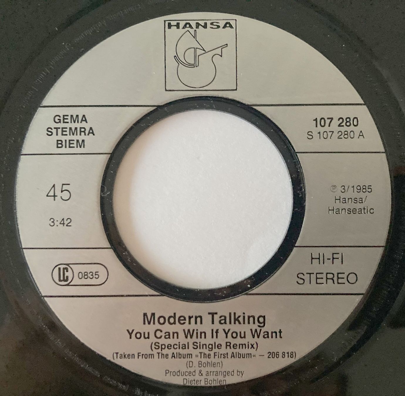 Dischi in vinile: MODERN TALKING - YOU CAN WIN IF YOU WANT – Usato da Bottens venduto da hotter-than-hell 2