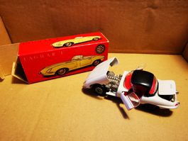 Tekno 1/43 Jaguar E-Type Cabriolet/Hardtop weiss, neu in OVP