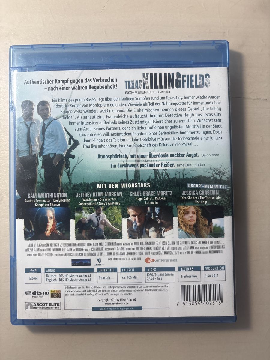 Alle DVDs: Texas Killing Fields - Blu-Ray - Top Zustand! Selten! – Neu (gemäss Beschreibung) aus Ruswil von Slivio_ 1