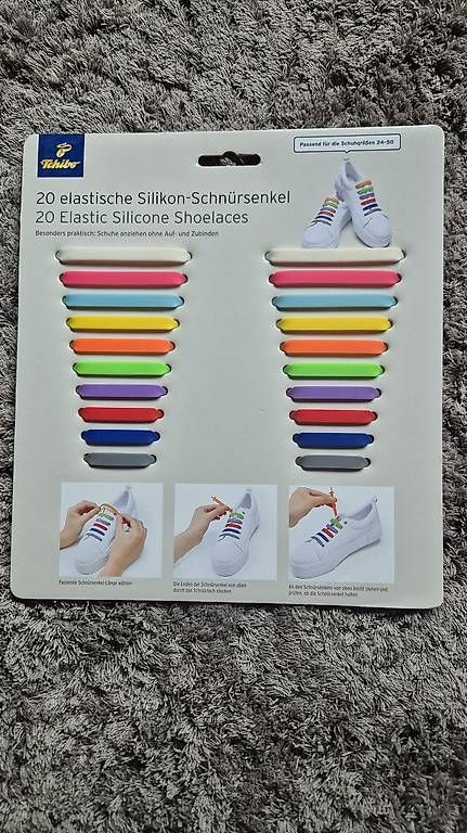 Altro in  Abbigliamento & Accessori: Elastische Schnürsenkel – Nuovo e nell'imballaggio originale da Oberriet SG venduto da maxie97