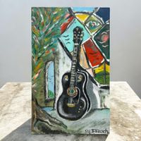 P. ROCH - Peinture à l'huile sur toile - 1991