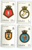 Briefmarken "Wappen". Gibraltar.