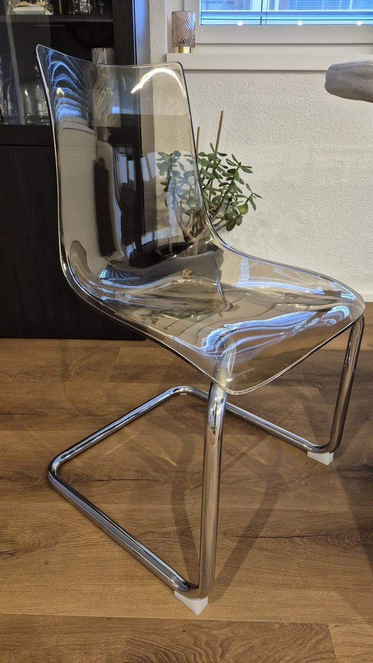 Beliani Sedie: Esszimmer Stühle Beige Transparent – Usato da Seewen SZ venduto da vinci-oregon