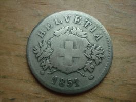 (W5) 20 Rappen 1851