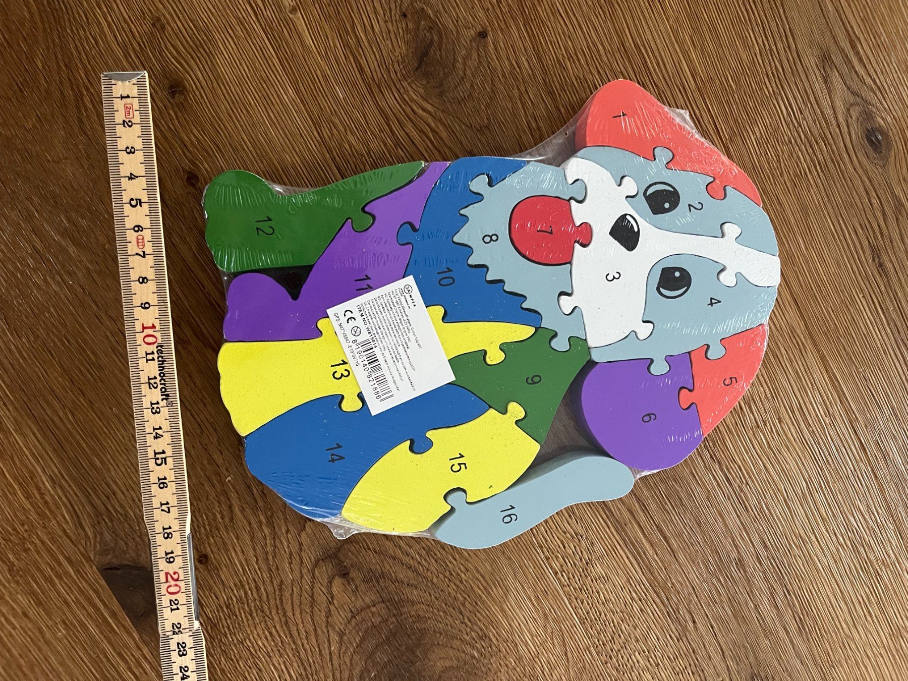 Puzzle: Großes Puzzle aus Holz – Nuovo e nell'imballaggio originale da Wolfwil venduto da NewGirl 3