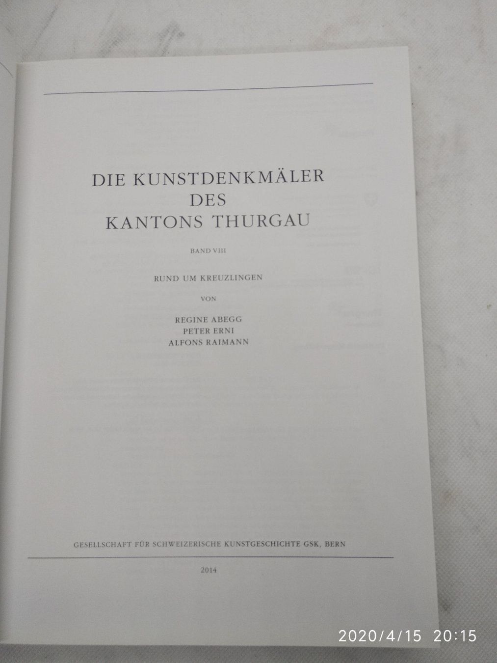 Livres: KUNSTDENKMÄLER THURGAU KOMPLETT – D'occasion à Goldach par Gaip 4