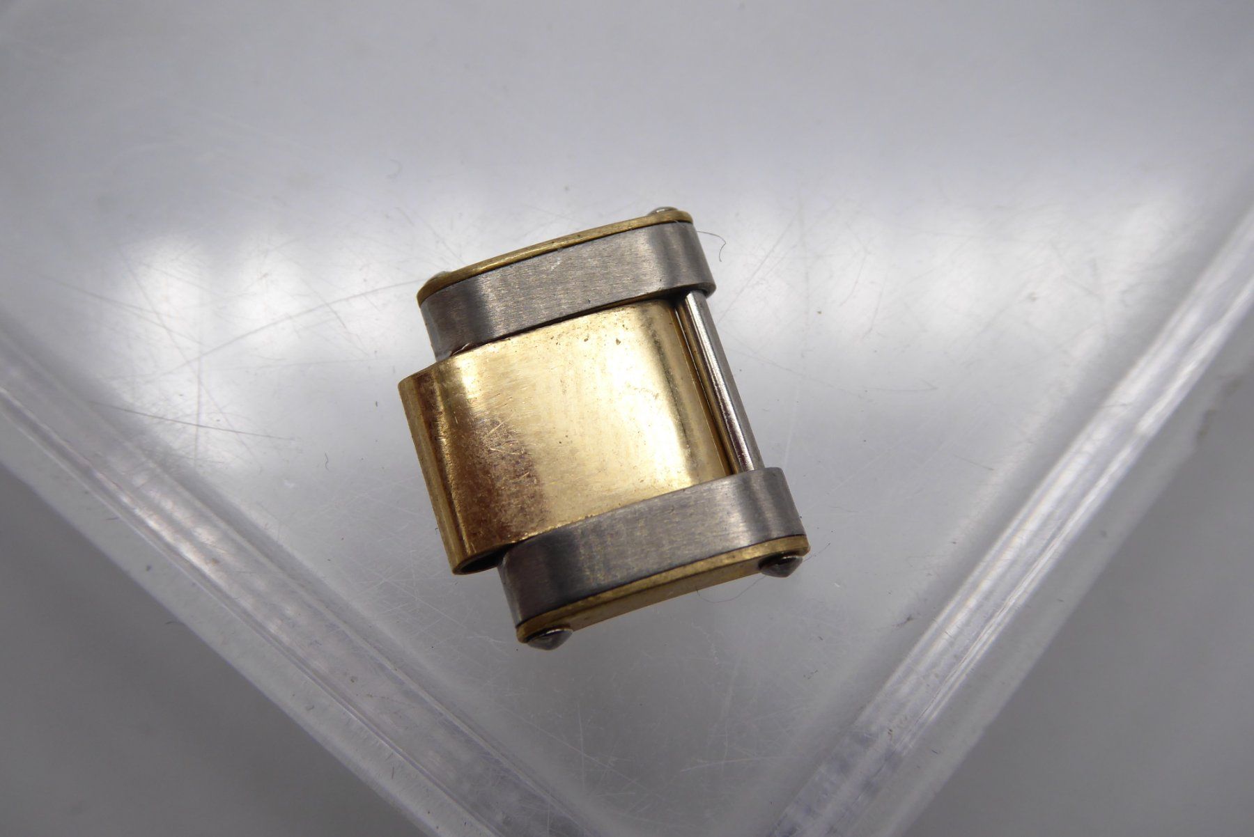 Rolex Orologi: Rolex Rivet Link Two tone Plaque 7205 bracelet 19mm – Nuovo (secondo la descrizione) da Geneve venduto da adr_xk6n