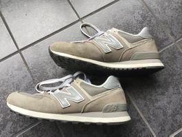 New Balance 574 Sneaker beige gebraucht
