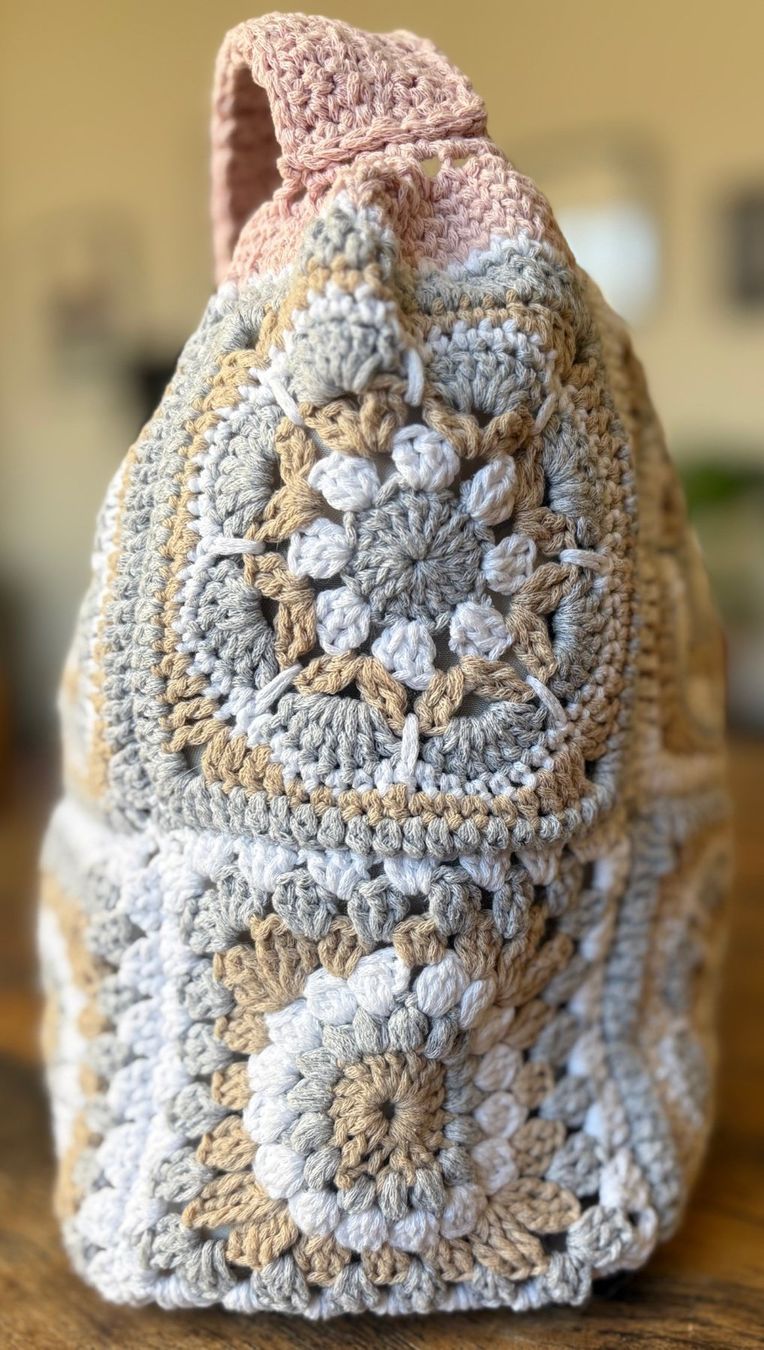 Borse da donna: BAG GRANNY STYLE EN CROCHET HANDMADE! PIÈCE UNIQUE – Nuovo e nell'imballaggio originale da Locarno venduto da NicoNion 4