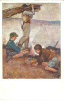 Carte Pro-Juventute - 1925 - Le Pommiers no.124