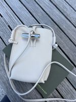 Longchamp „le Roseau“ kreideweiss Neuwertig