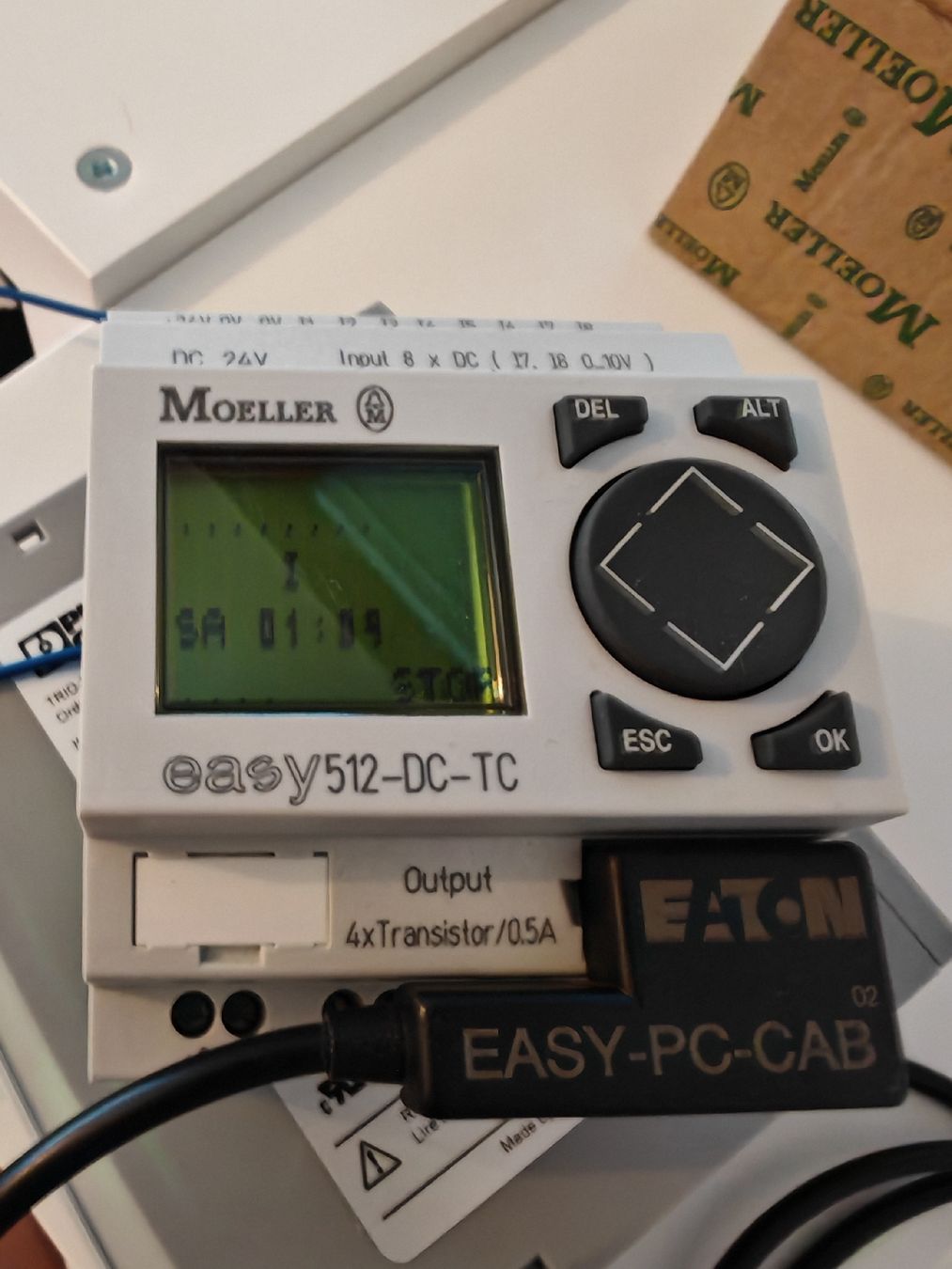 Componenti elettronici: Moeller easy512-DC-TC Steuerung – Usato da Niedergösgen venduto da luk_qs66