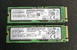 2Stück m.2 ssd OEM Samsung 256GB