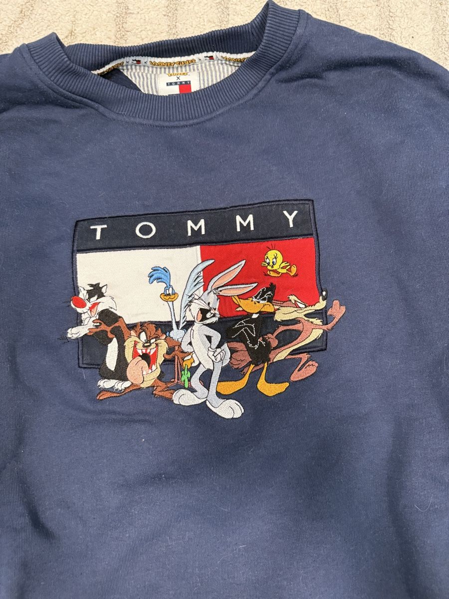 Tommy Hilfiger Pullover & Sweatshirts: Tommy Hilfiger x Looney Tunes Navy Pullover Gr. L – Neu (gemäss Beschreibung) aus Hägendorf von Mocca72 1