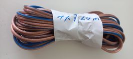 Lautsprecherkabel Kupfer, 4 mm2, 1 x 7,2 m