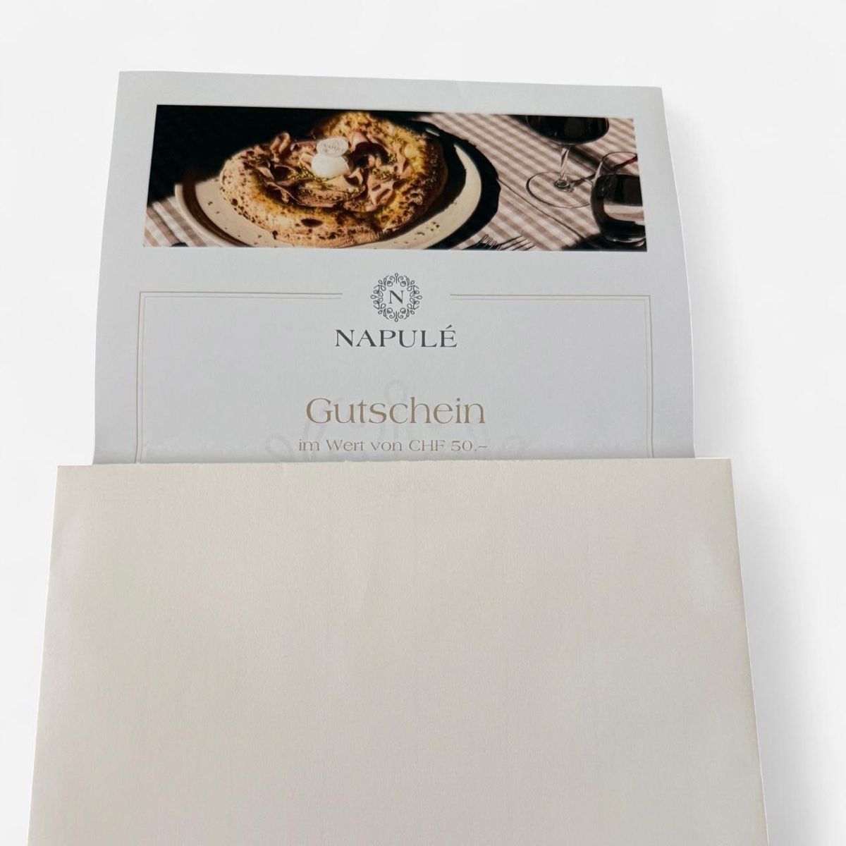 Buoni: Napulé Restaurant Voucher CHF 50 – Nuovo e nell'imballaggio originale da Basel venduto da 1moonstar