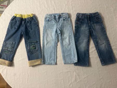 3x Jeans Hosen Kinder Gr. 98