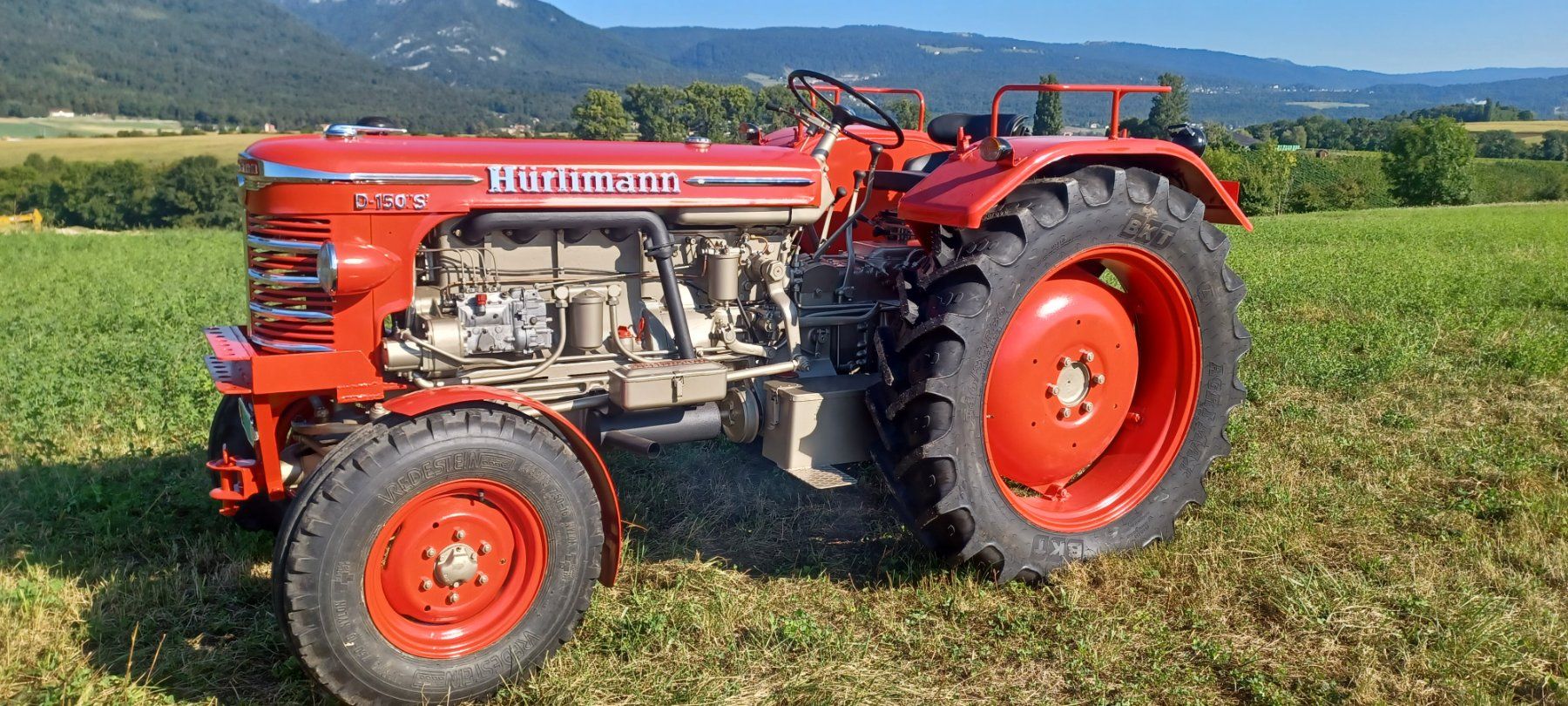 Hürlimann Tracteurs: Hürlimann D 150 S – D'occasion à Colombier par Dinamo49