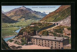 Andermatt, Kriegskaserne und Urserental 