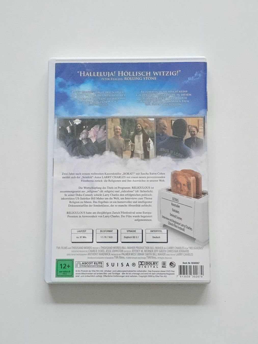Tutti i DVDs: DVD Religulous – Usato da Dättlikon venduto da Wundertuete_ 1