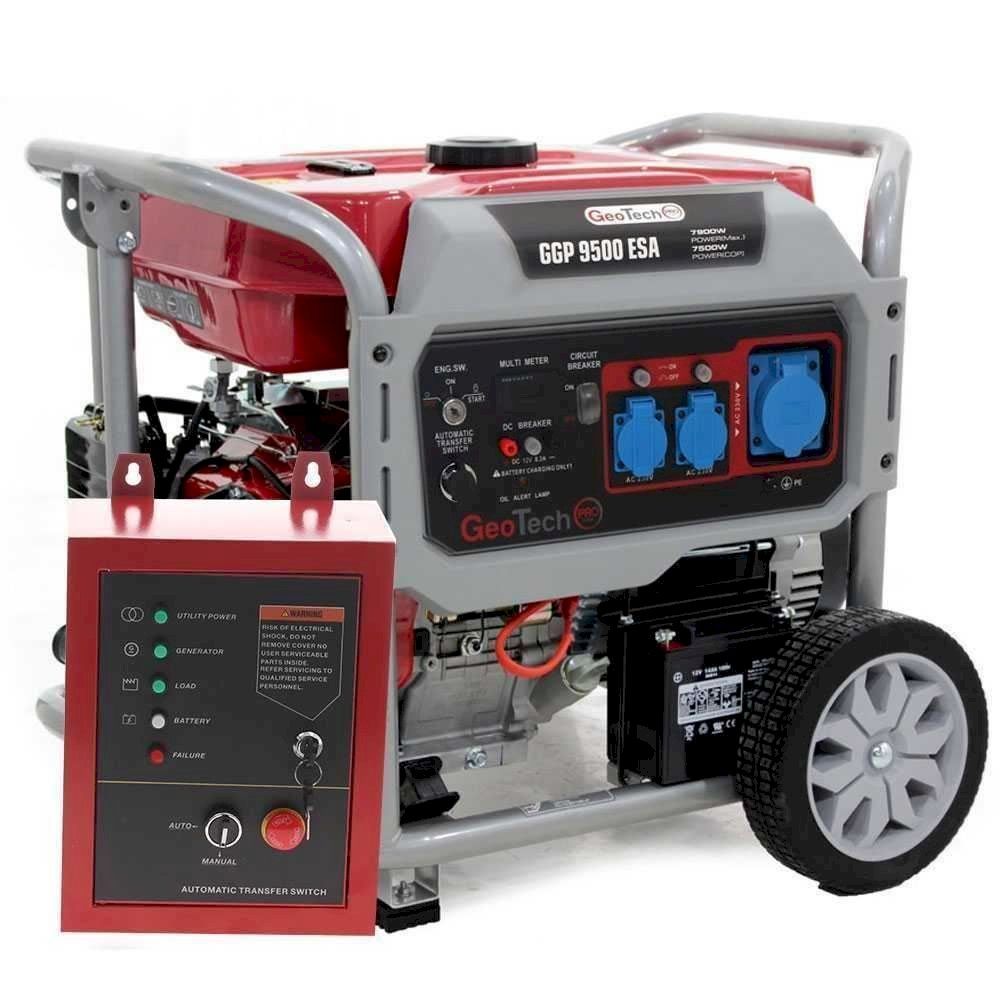 Stromgeneratoren: GeoTech Pro GGP9500ESA Stromerzeuger+ATS – Neu und originalverpackt aus Bottighofen von zaap