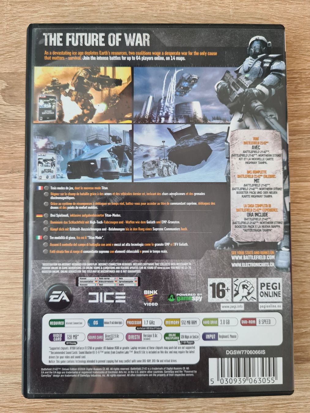 Spiele: Battlefield 2142 - Deluxe Edition (Multilanguage) - PC – Gebraucht aus Carouge GE von Franllo 1