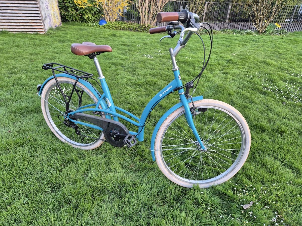 Decathlon Velos: Fahrrad Damenvelo B'twin blau – Gebraucht aus Lützelflüh-Goldb von masu123 4