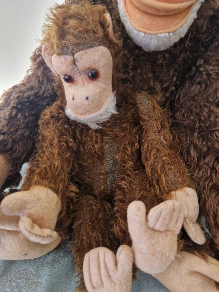 Steiff Giocattoli: Antiker grosser Schimpansen aus Mohair – Usato da Zürich venduto da hmaeder01 4