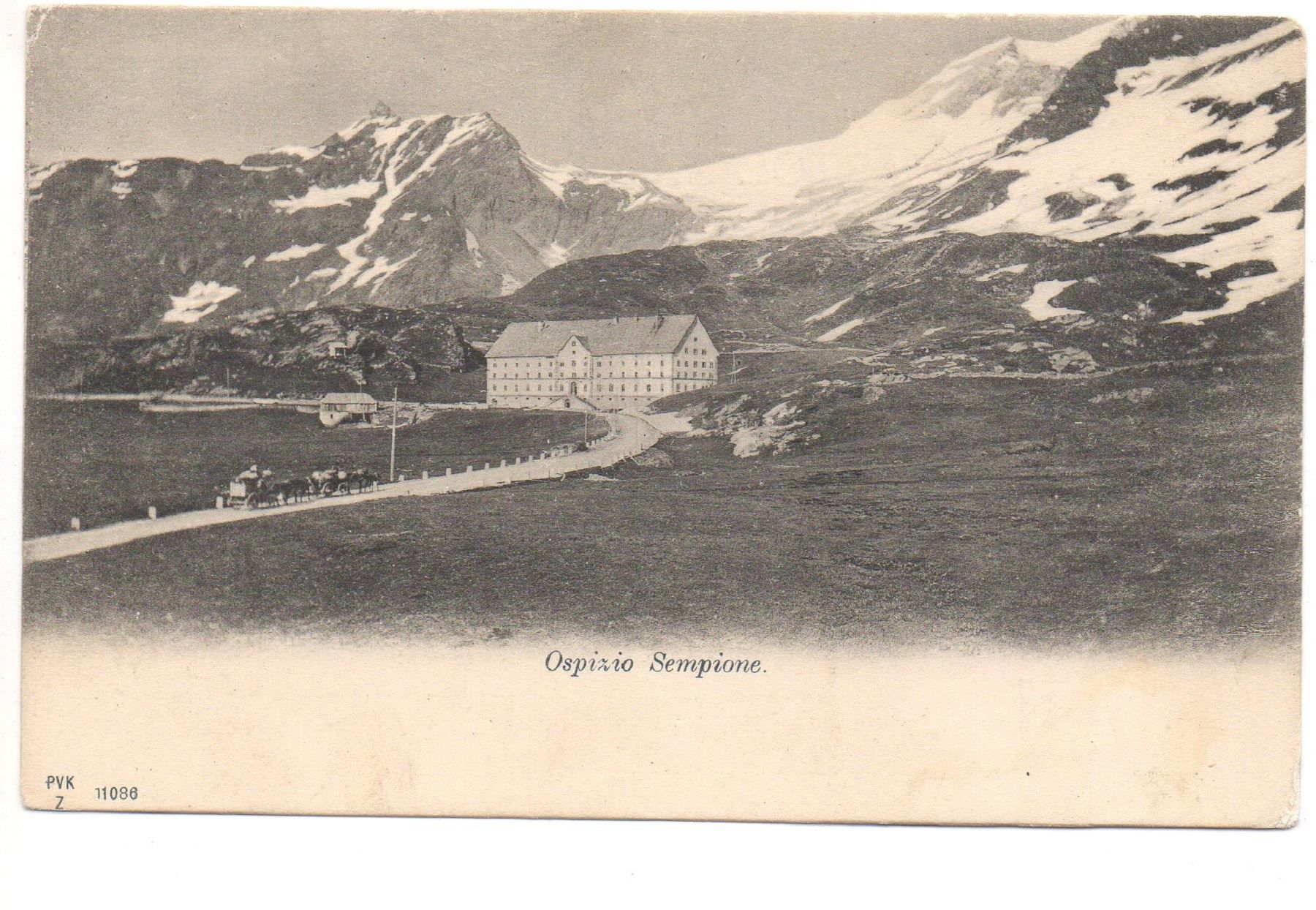 Cartoline postali: SIMPLON Pferde-Kutschen – Nuovo (secondo la descrizione) da Jona venduto da philajona
