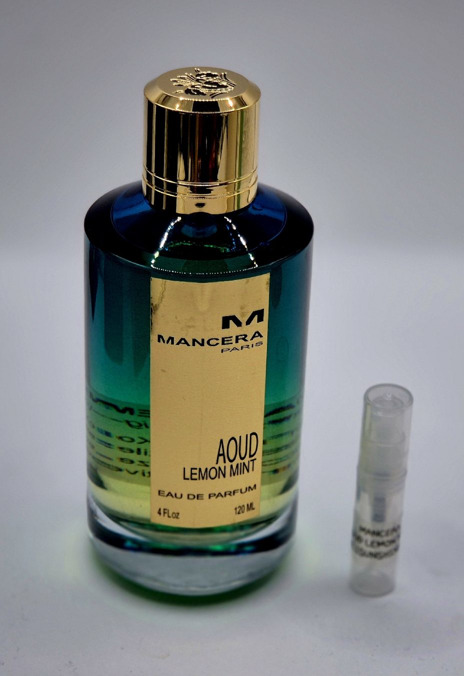 Mancera Parfum & Eau de Toilette: 2 ml AOUD LEMON MINT MANCERA ABFÜLLUNG – Neu (gemäss Beschreibung) aus St. Gallen von CaliSunshine