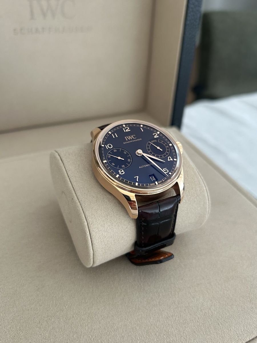 IWC Uhren: IWC Portugieser Automatic 42 / Obsidian – Neu (gemäss Beschreibung) aus Zürich von adamriese81