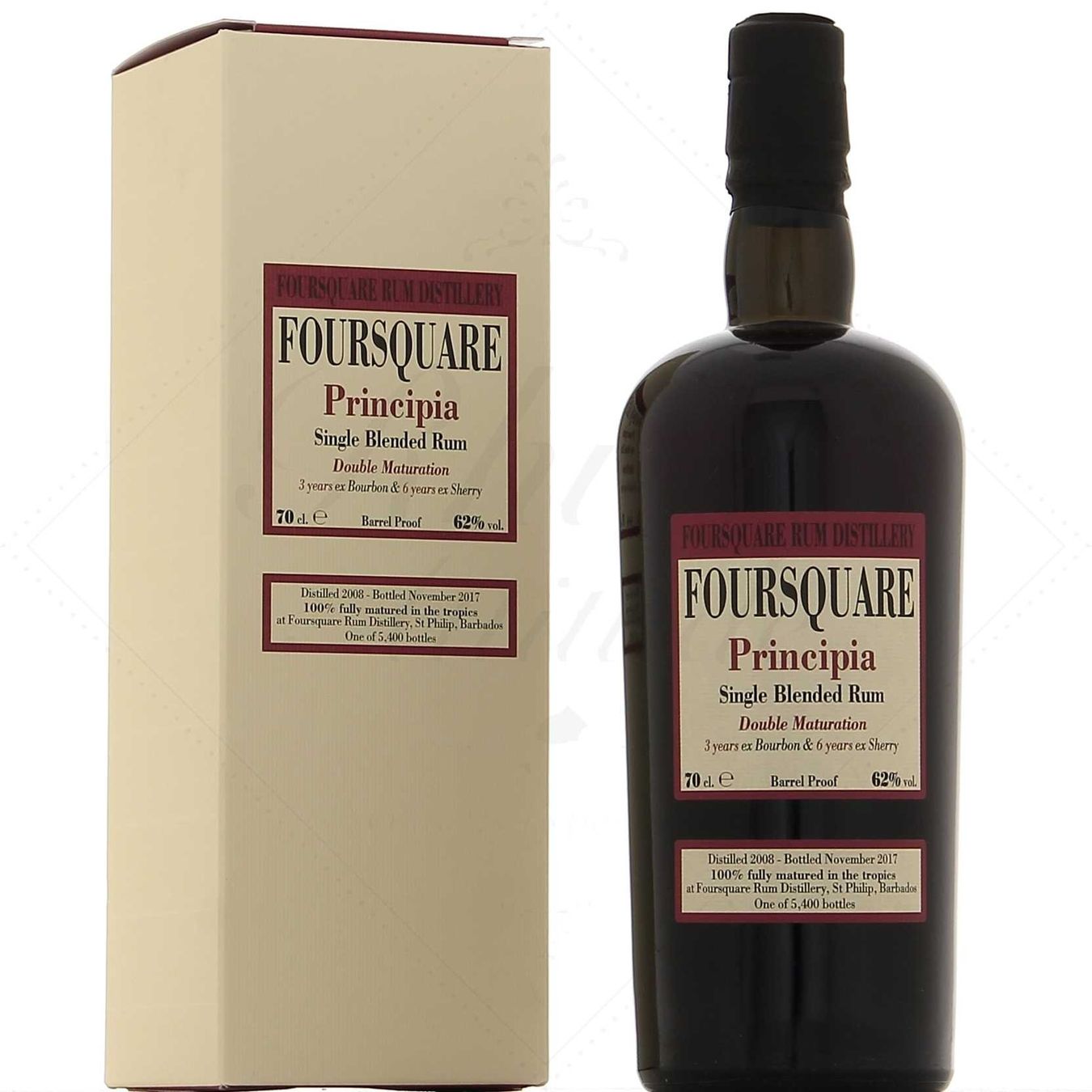 Spiritueux: Foursquare Principia – Neuf avec emballage d'origine à Le Locle par drinkshop