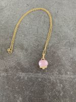 CHANTECLER MEDIUM BELL IN GOLD AND CORAL