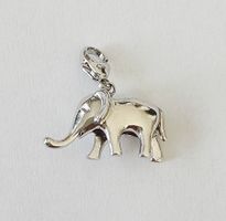 Charm "Elefant" Silber 925 (rhodiniert)