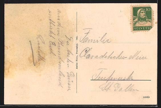 Cartes postales: AK Pontresina, Hotel Schweizerhof – D'occasion à Berlin par bartko-reher 1