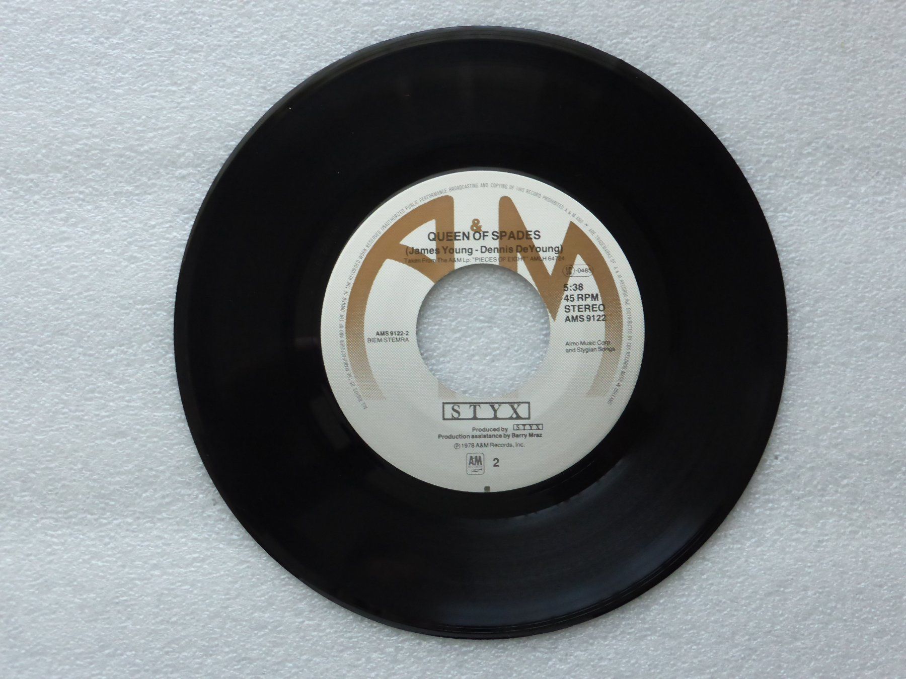 Schallplatten: Vinyl Single   STYX – Gebraucht aus Küssnacht am Rigi von Mondkinder 2