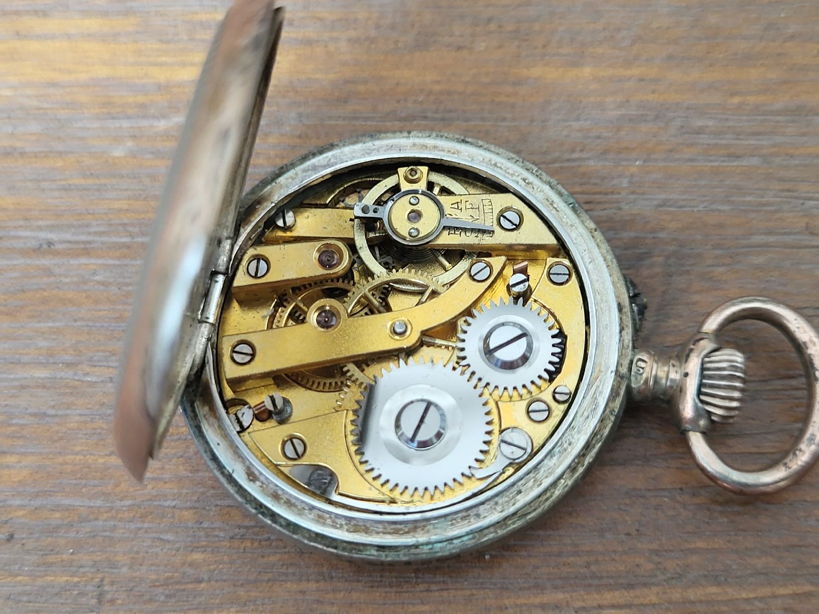 Orologi: TASCHENUHR AUS SILBER 28.5 MM – Difettoso da Lommiswil venduto da Fridu_C 2