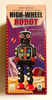 Blechroboter, Schylling, High-Wheel Robot Aufziehmechanismus