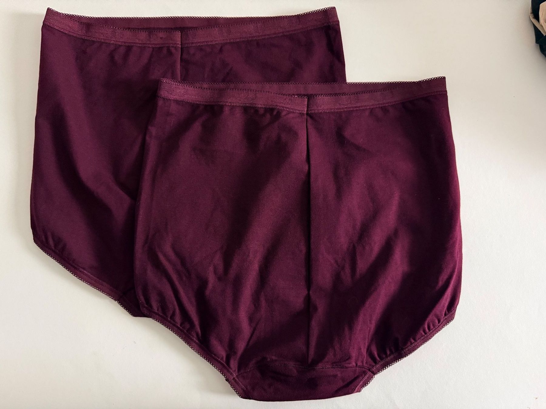 Sloggi Altra biancheria intima: SLOGGI, Maxi Slip BASIC, Grösse 48, 2 Stück in Dunkelrot – Nuovo e nell'imballaggio originale da Rudolfstetten venduto da gst_g7xl 2