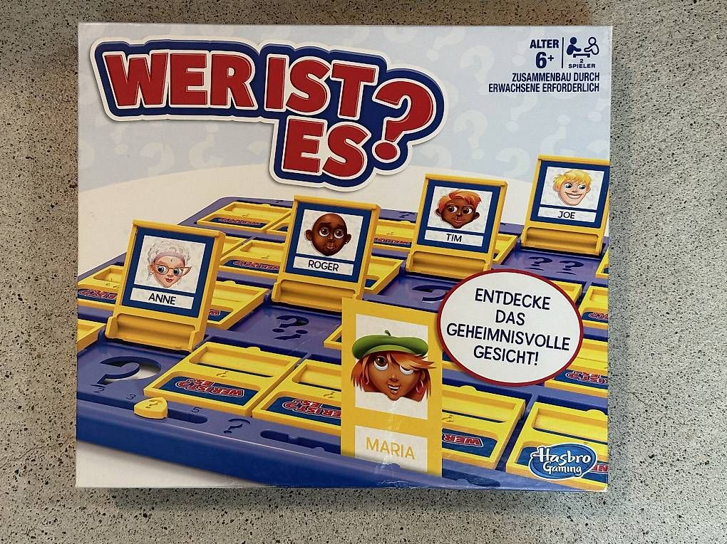 Hasbro Spiele: Spiel: Wer ist es? – Gebraucht aus Pfungen von Marc_72