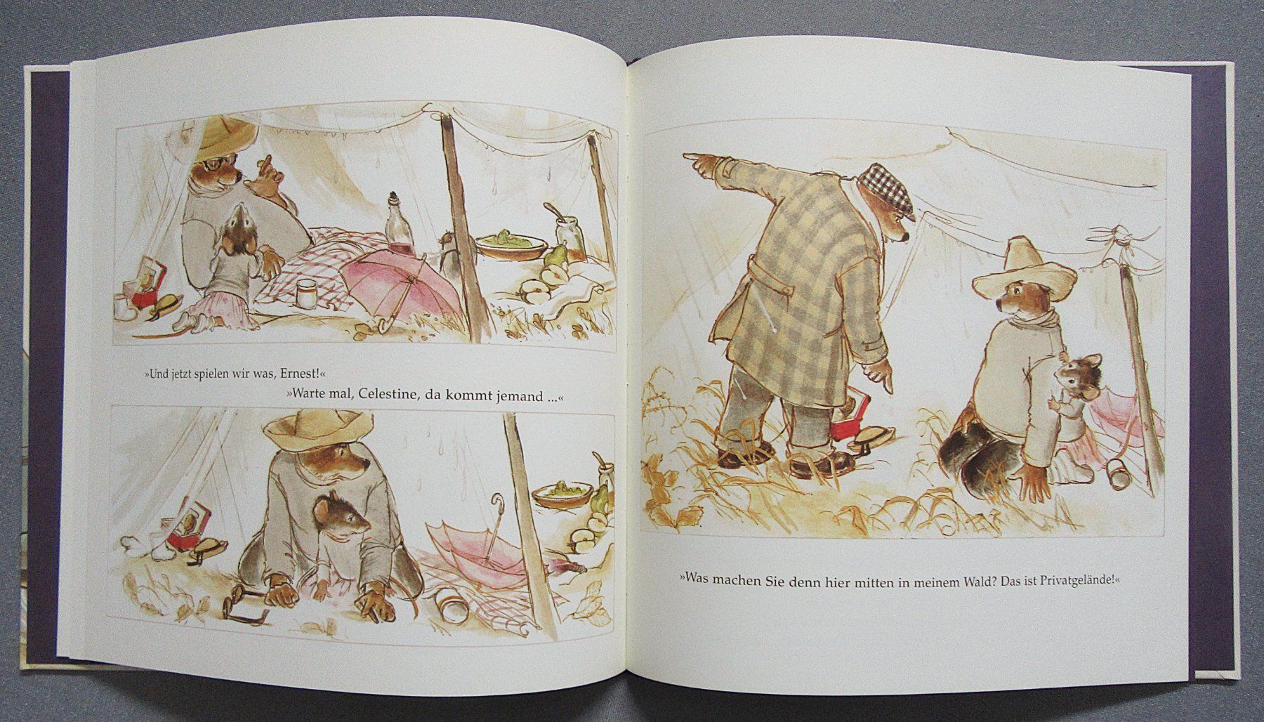 Bücher: Ernest und Celestine machen ein Picknick - Gabrielle Vincent – Gebraucht aus Auenstein von Padabimbim 6