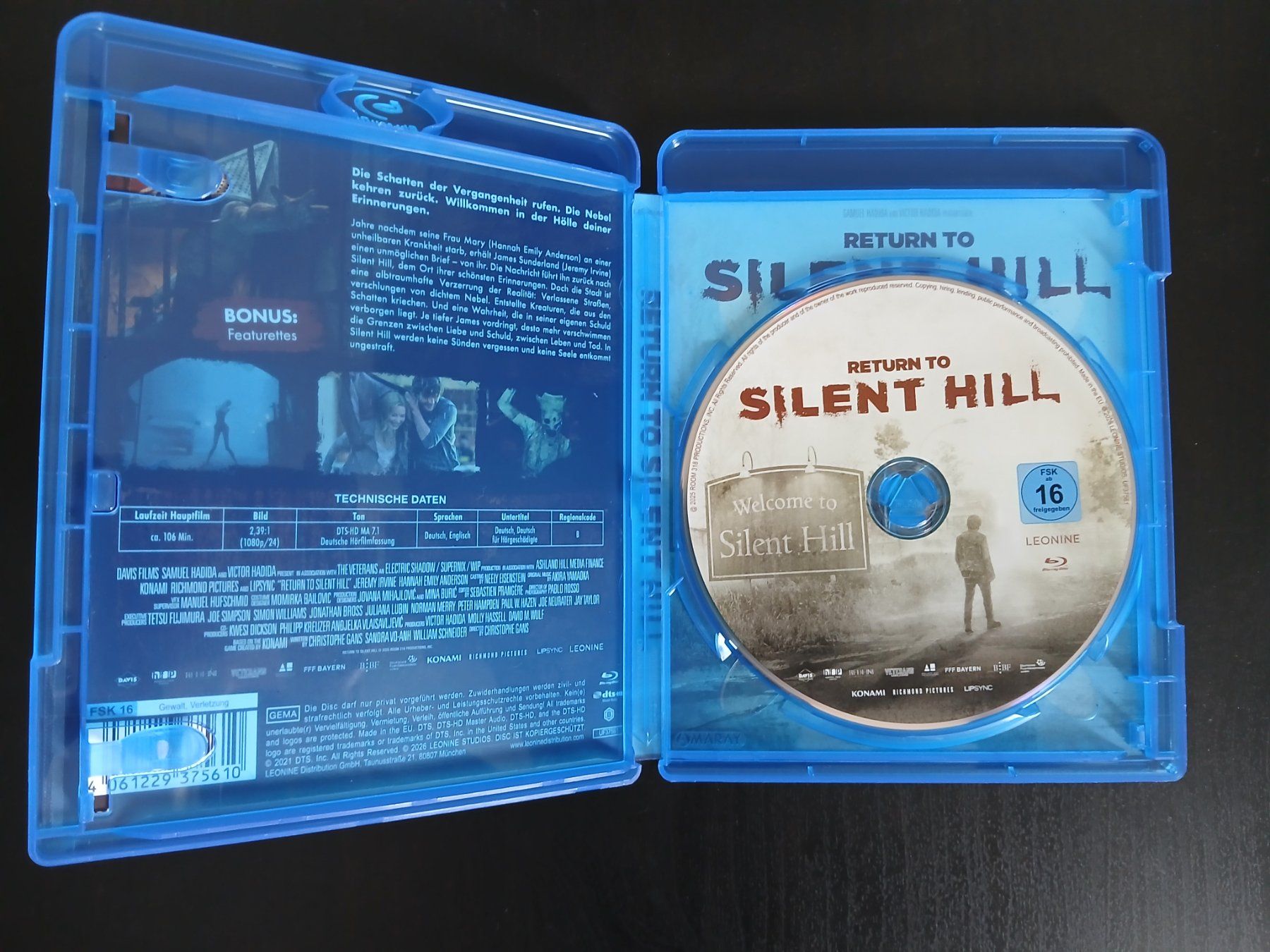 Tutti i DVDs: Return To Silent Hill BluRay wie neu – Nuovo (secondo la descrizione) da Schmerikon venduto da Mic07 2