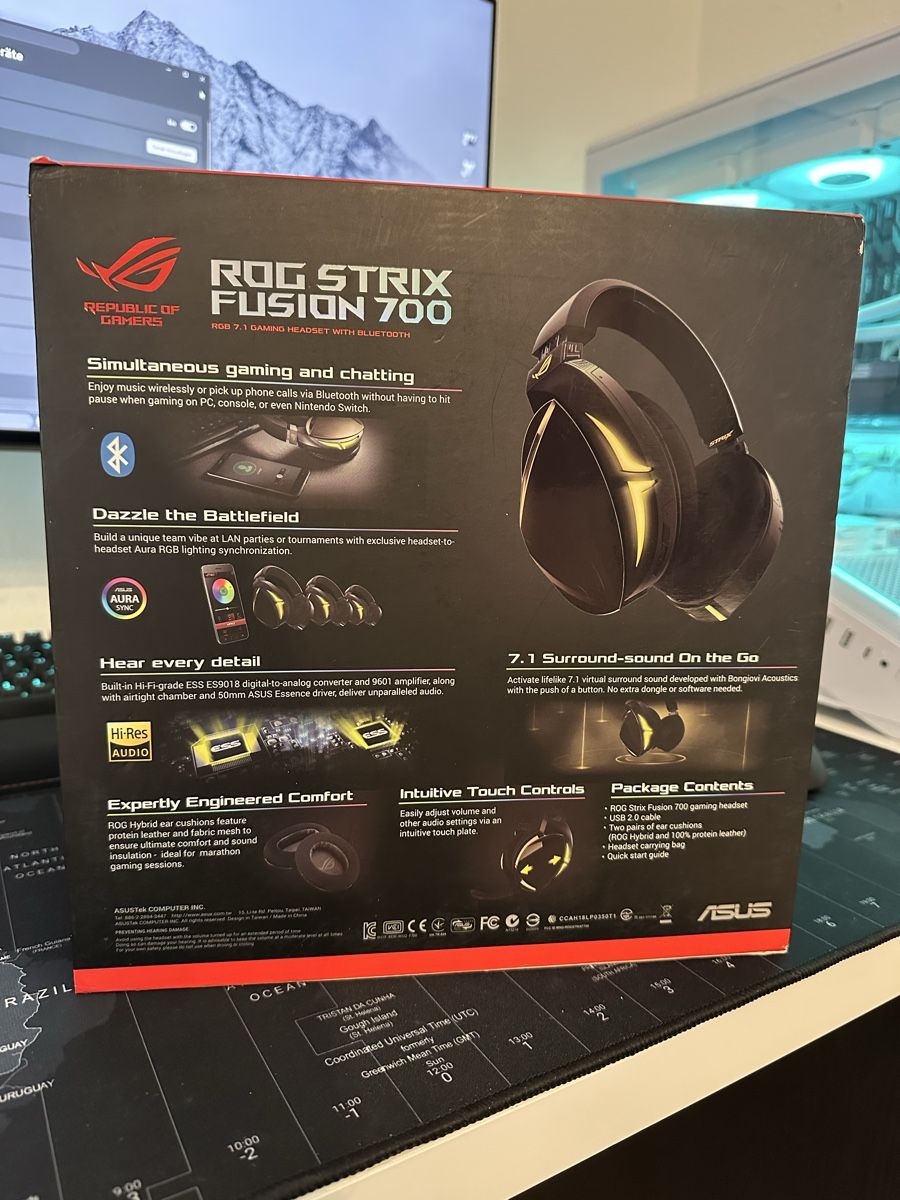 Asus Cuffie: ROG Strix Fusion 700 Gaming Headset – Usato da Langenthal venduto da Gr0ggsim 1