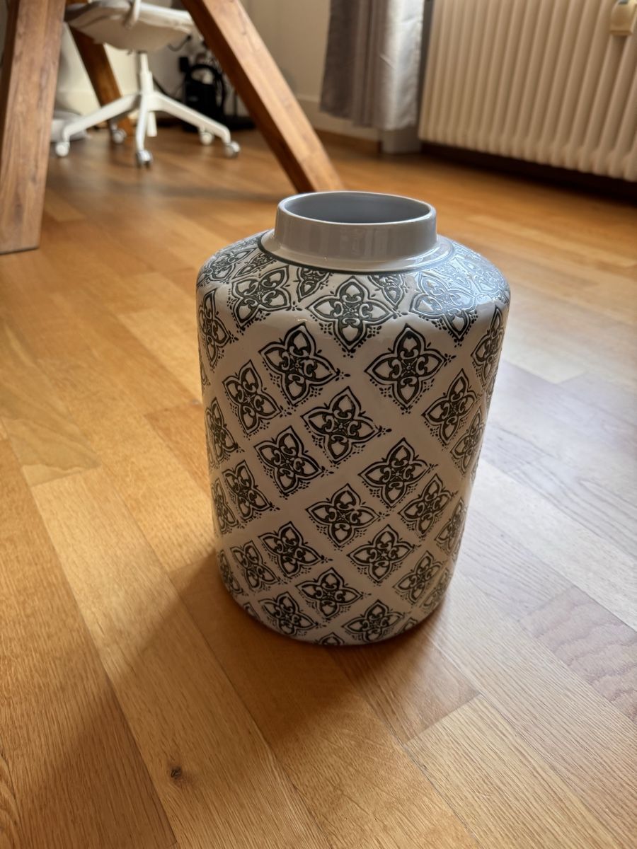 Vasi & Recipienti: Vase mit Muster und Deckel, Keramik, Neu – Nuovo (secondo la descrizione) da Bern venduto da tan_djs5 1