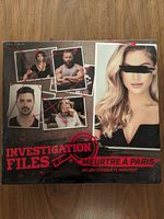 Jeu d'enquête Investigation files, Meurtre à Paris - neuf