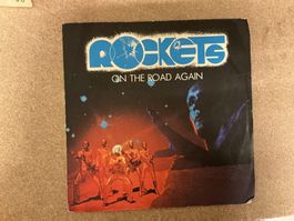 Rockets Single - On The Road Again / Cosmic Race (VG+)