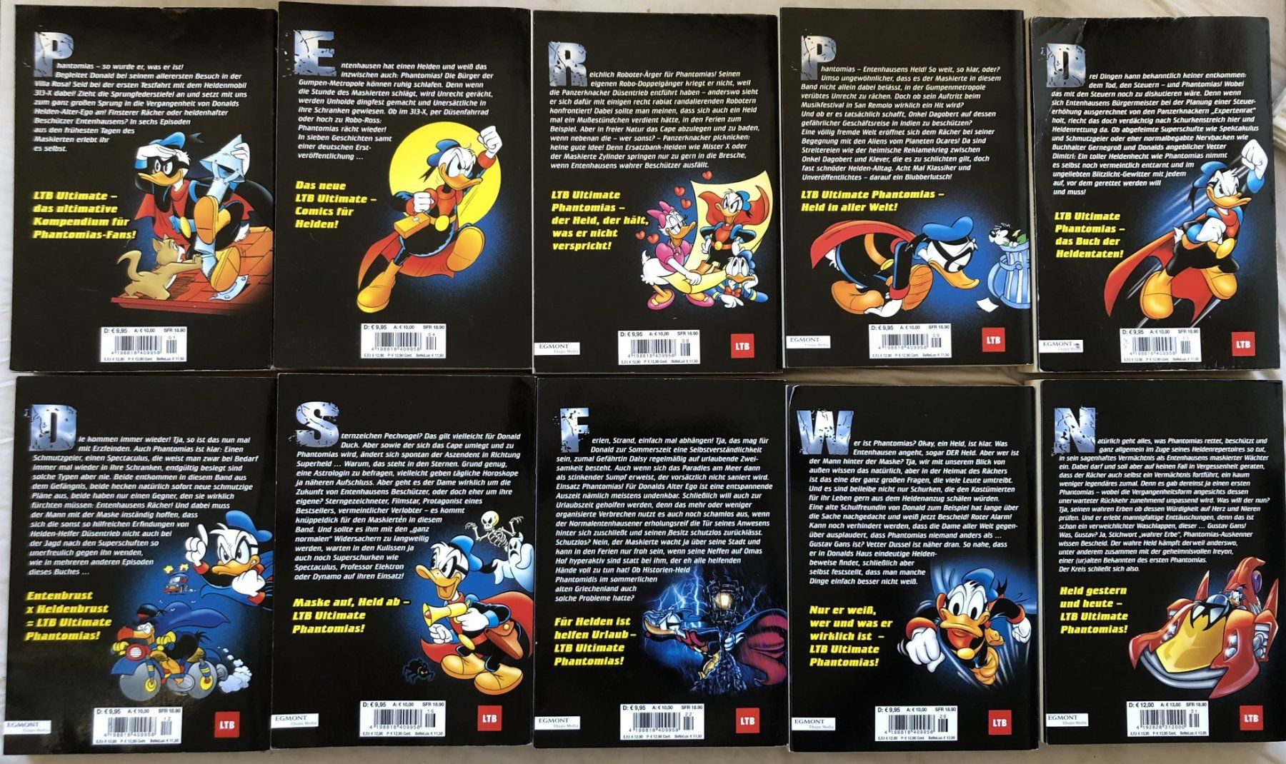 Fumetti: 12x LTB - Ultimate Phantomias – Usato da Schaffhausen venduto da durruti 3