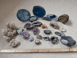 Edelstein- und Mineraliensammlung