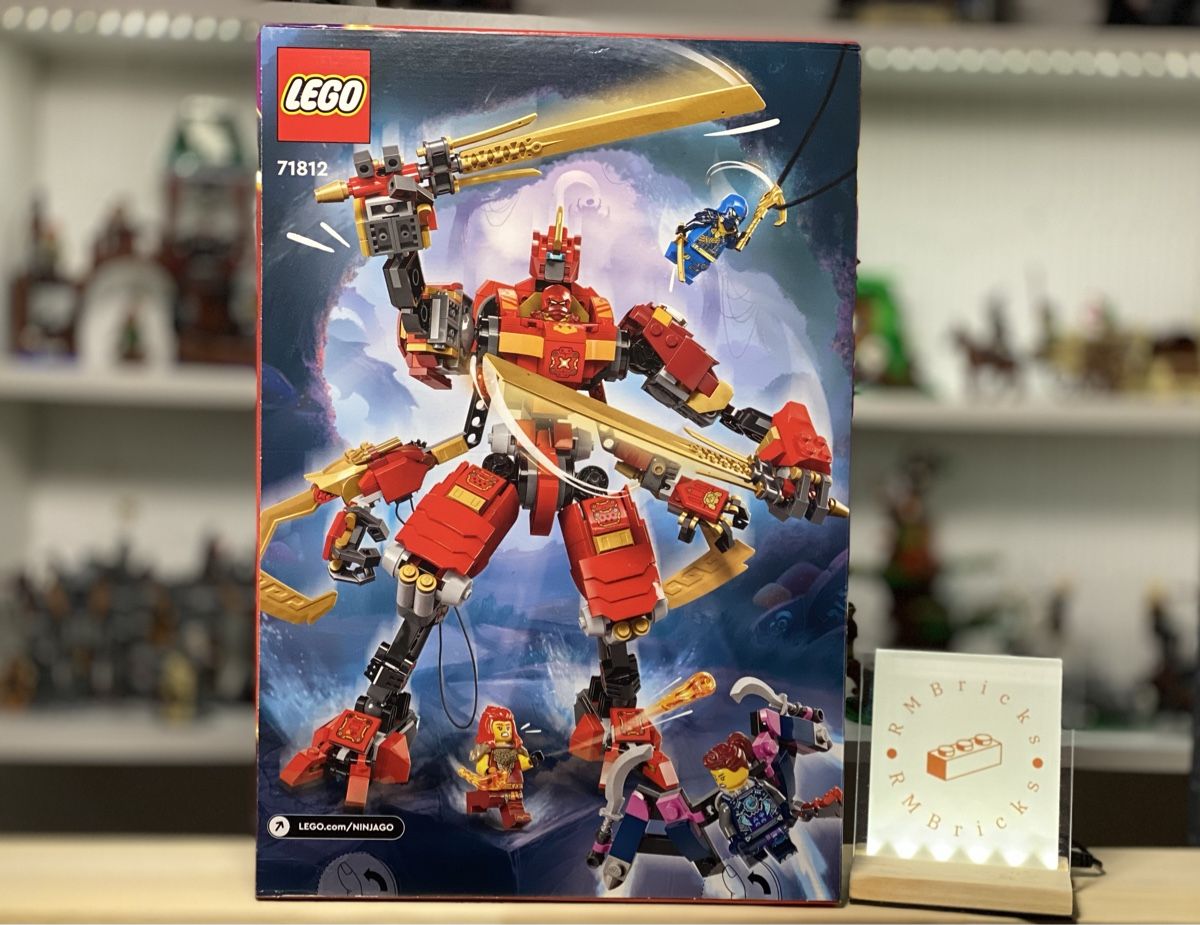 Lego Baukästen: Lego Ninjago Kai's Ninja Climber Mech 71812 – Neu und originalverpackt aus Appenzell von RMBricks 1